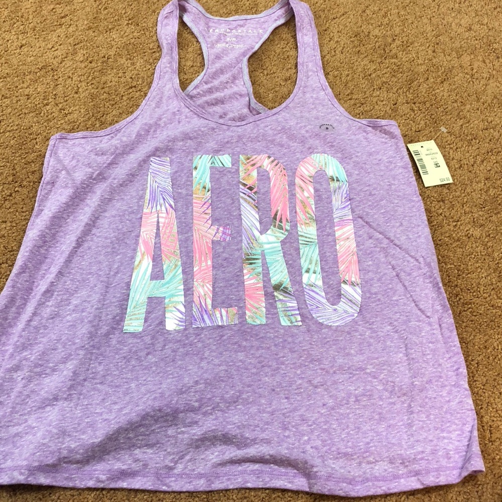 🔥🔥 Aeropostale Purple Logo Tank 🔥🔥